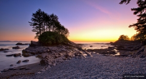 Botanical Beach in Port Renfew