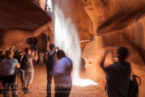 Photography Chaos at Antelope Canyon
