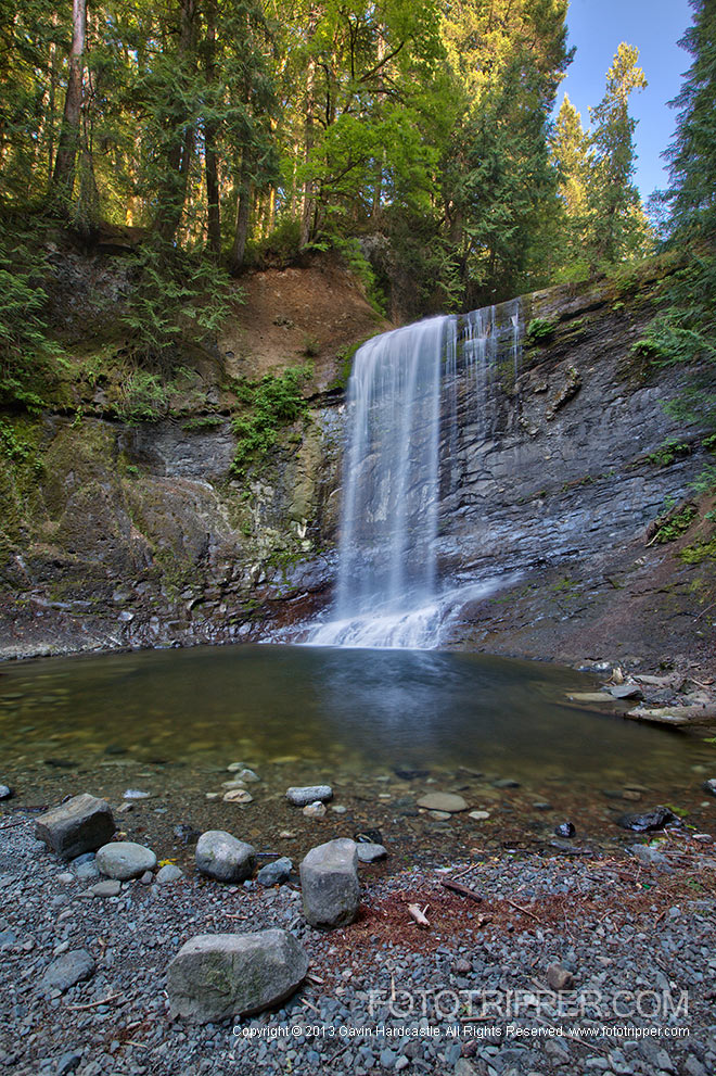 Ammonite Falls Photo Guide - Vancouver Island