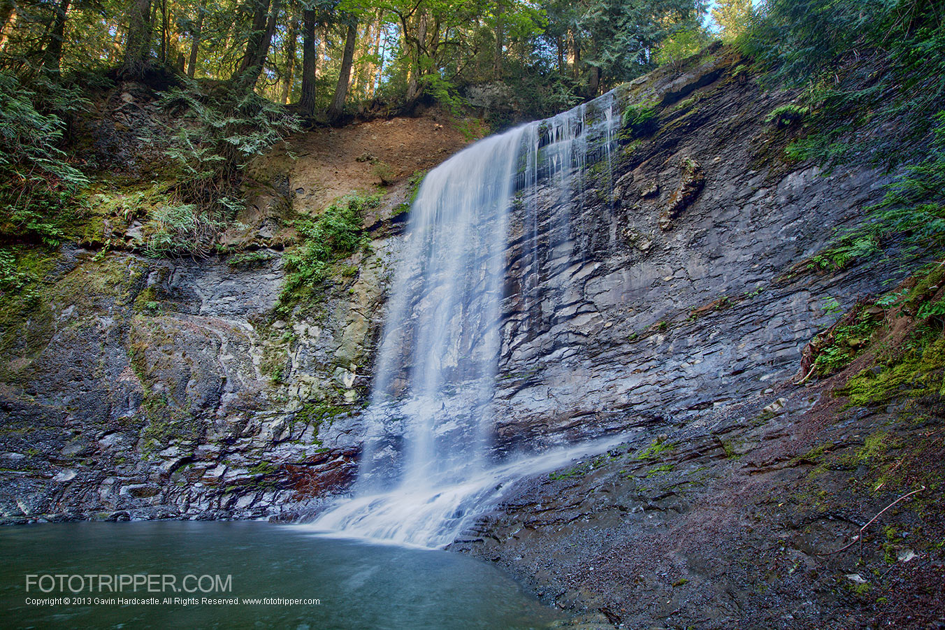 Ammonite Falls Photo Guide