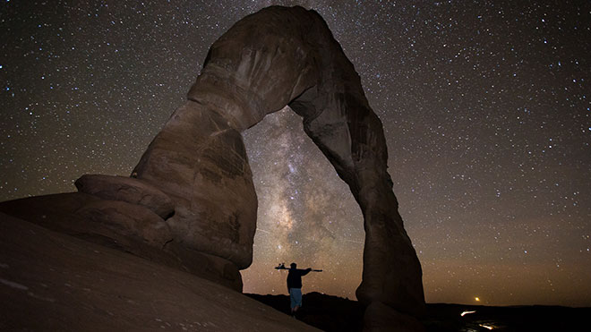 Delicat Arch, Milky Way with Joel Schat