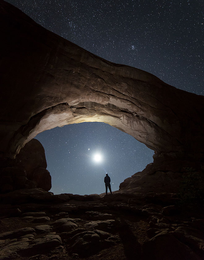 Moab Photography at night - Joel Schat
