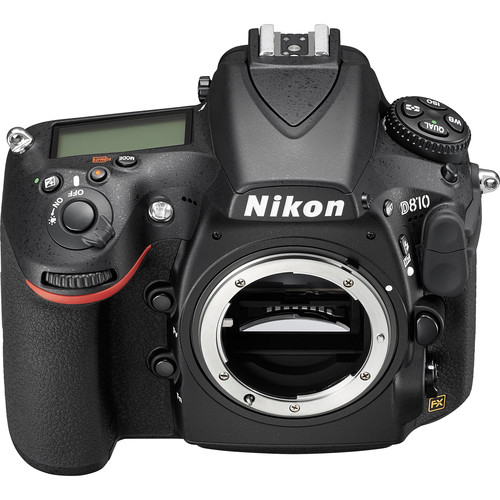 The Nikon D810 DSLR Camera