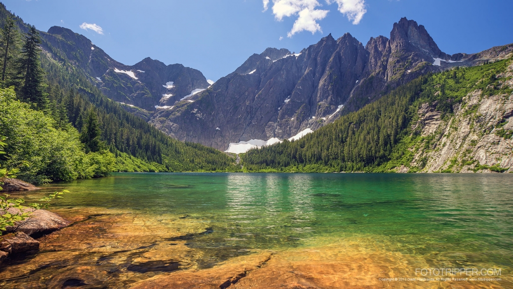 Landslide Lake - Strathcona Park