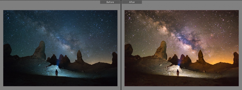 Lightroom Presets for Milky Way Photography
