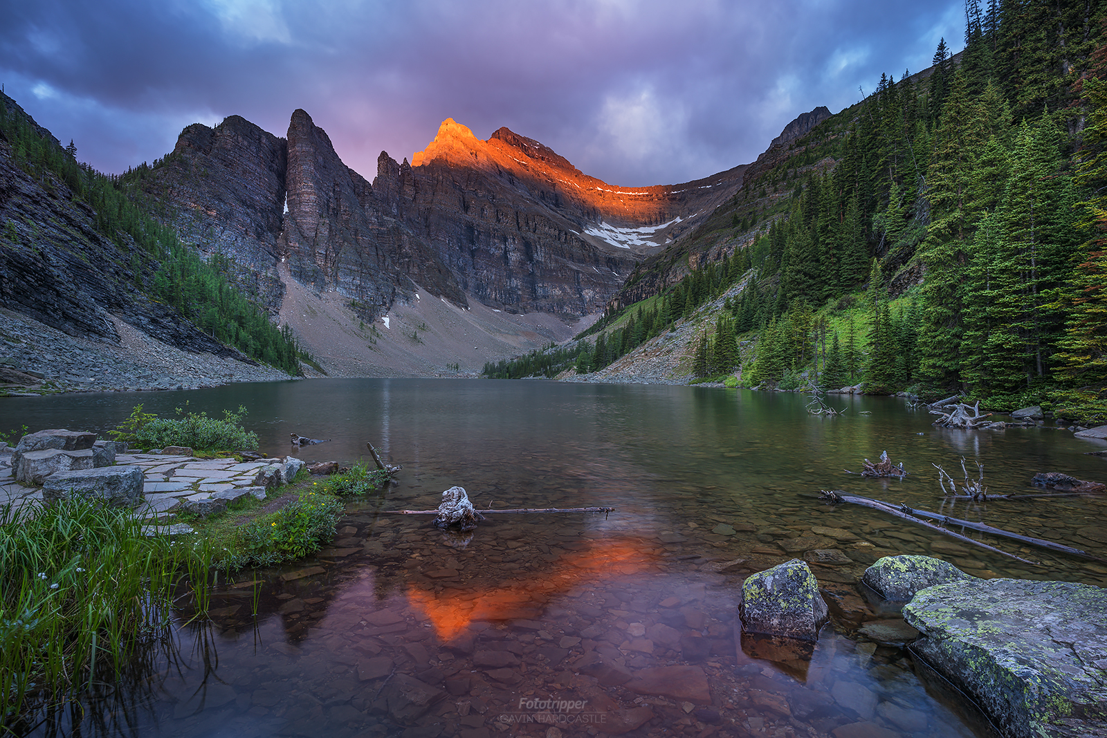 Agnes Rising, Lake Louise, Banff