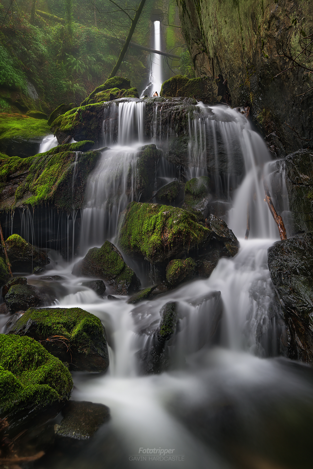 'Tunnel Falls' - Vancouver Island