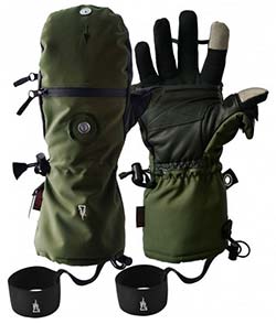 Photography gloves for Abraham Lake