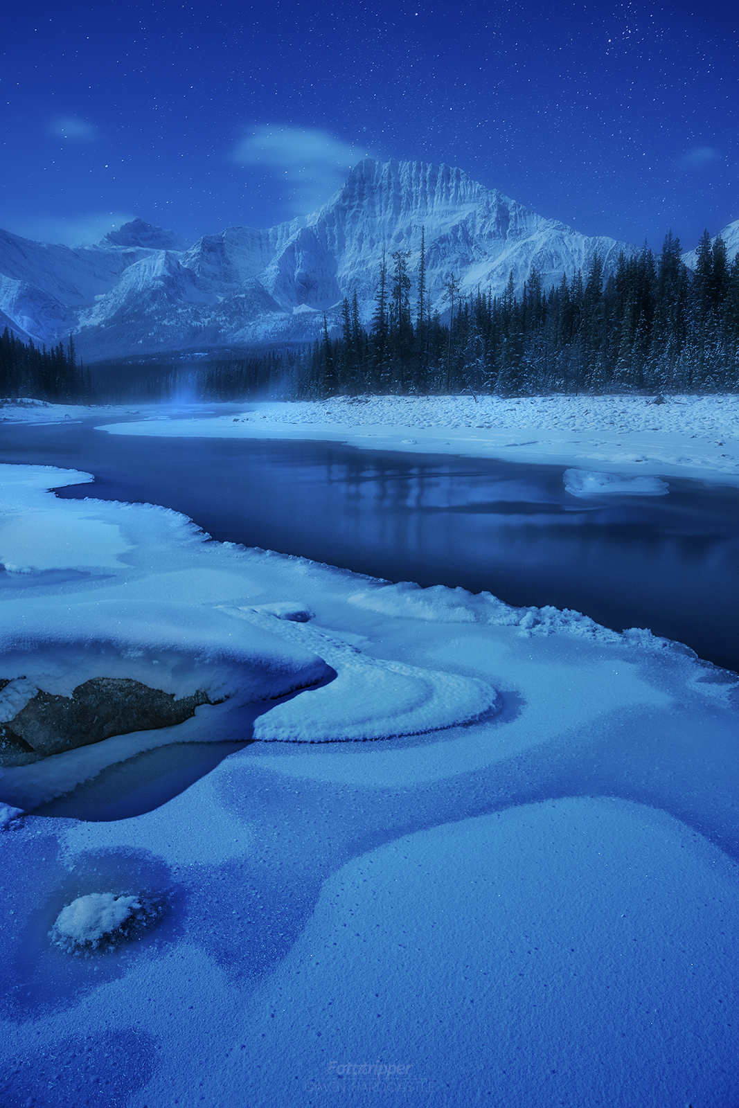 Athabasca River Jasper National Park