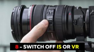 Switch Off Image Stabilization