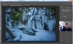 Karst Creek Falls - Photoshop Video Tutorial