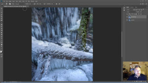 Frozen Waterfall Photoshop Tutorial